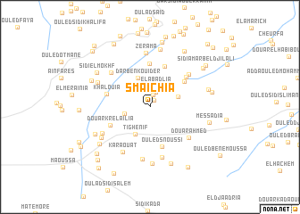 map of Smaïchia