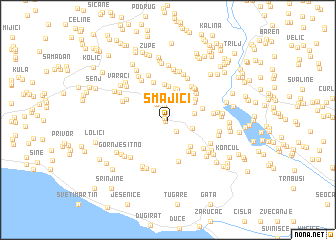 map of Smajići