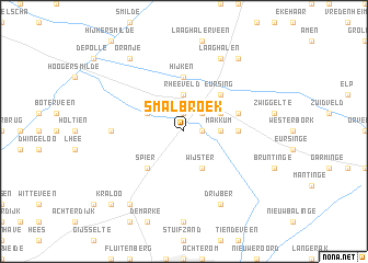 map of Smalbroek