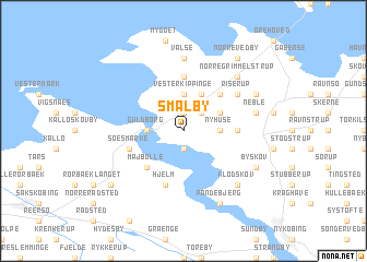 map of Smalby