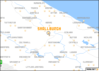 map of Smallburgh