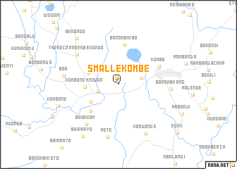 map of Small Ekombe