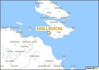 map of Small Muschu