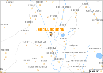 map of Small Ngwandi