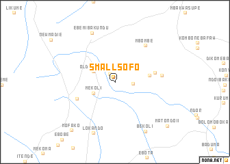 map of Small Sofo