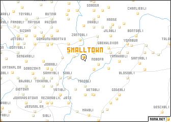 map of Small Town