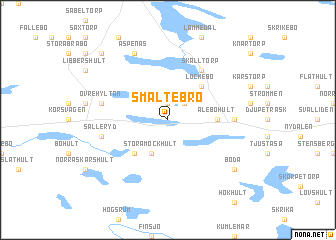 map of Smältebro