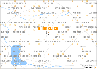 map of Smarklice