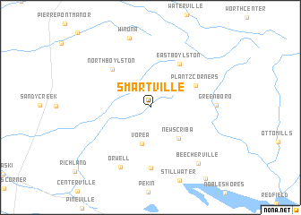 map of Smartville