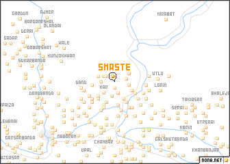 map of Smaste