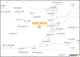 map of Smathers