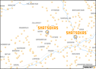 map of Smatso Kas