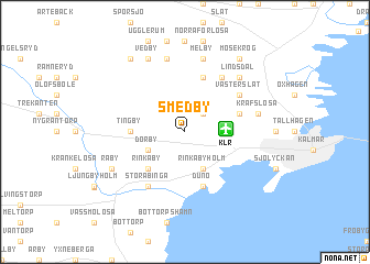 map of Smedby