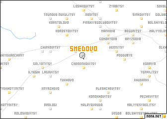 map of Smedovo