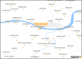 map of Smedovo