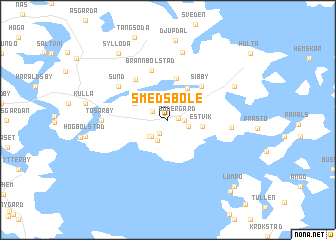 map of Smedsböle