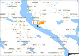 map of Smedsby