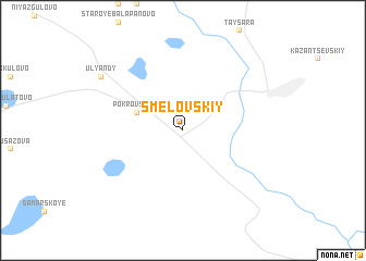map of Smelovskiy