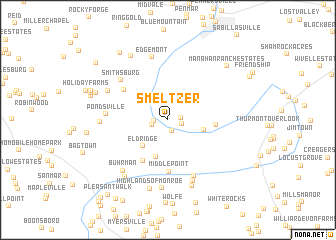 map of Smeltzer