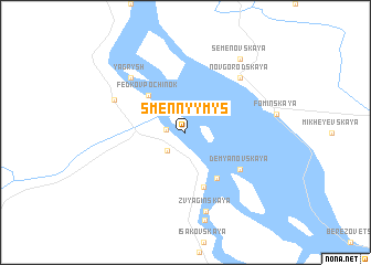 map of (( Smennyy Mys ))