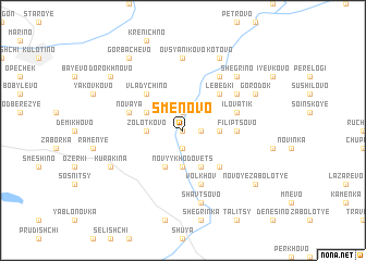 map of Smenovo