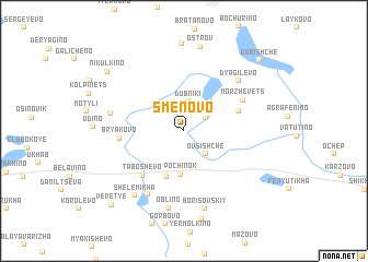 map of Smenovo