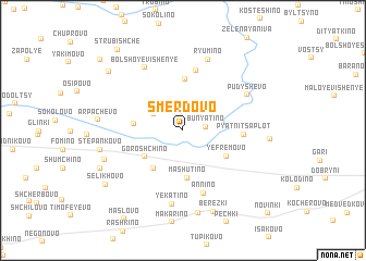 map of Smerdovo