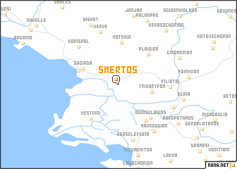 map of Smértos