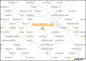 map of Smeura de Jos