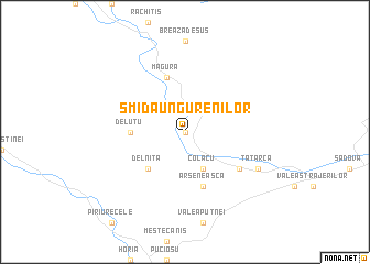 map of Smida Ungurenilor