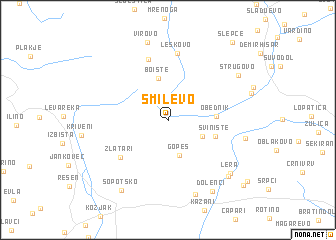 map of Smilevo