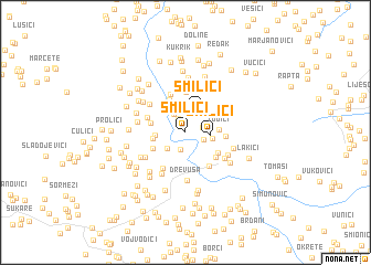 map of Smilići