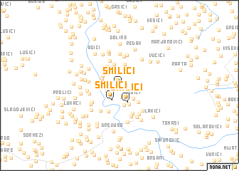 map of Smilići