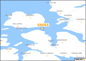 map of Smines