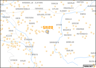 map of Smira