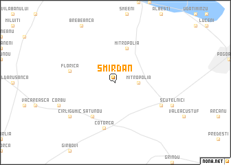 map of Smîrdan