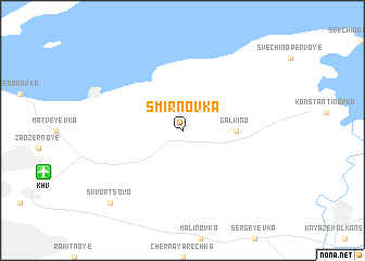 map of Smirnovka