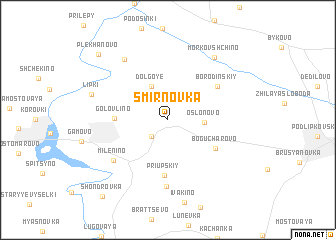 map of Smirnovka