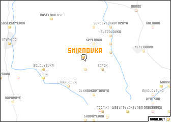 map of Smirnovka