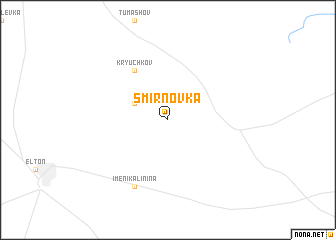 map of Smirnovka