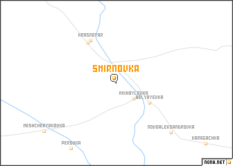 map of Smirnovka