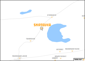 map of Smirnovka