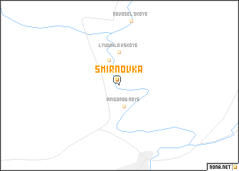 map of Smirnovka