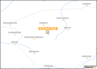 map of Smirnovka