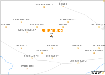 map of Smirnovka