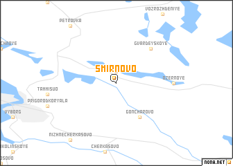 map of Smirnovo