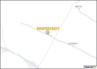 map of (( Smirnovskiy ))