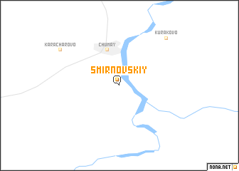 map of Smirnovskiy