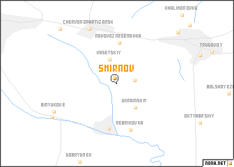 map of Smirnov