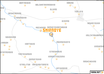 map of Smirnoye